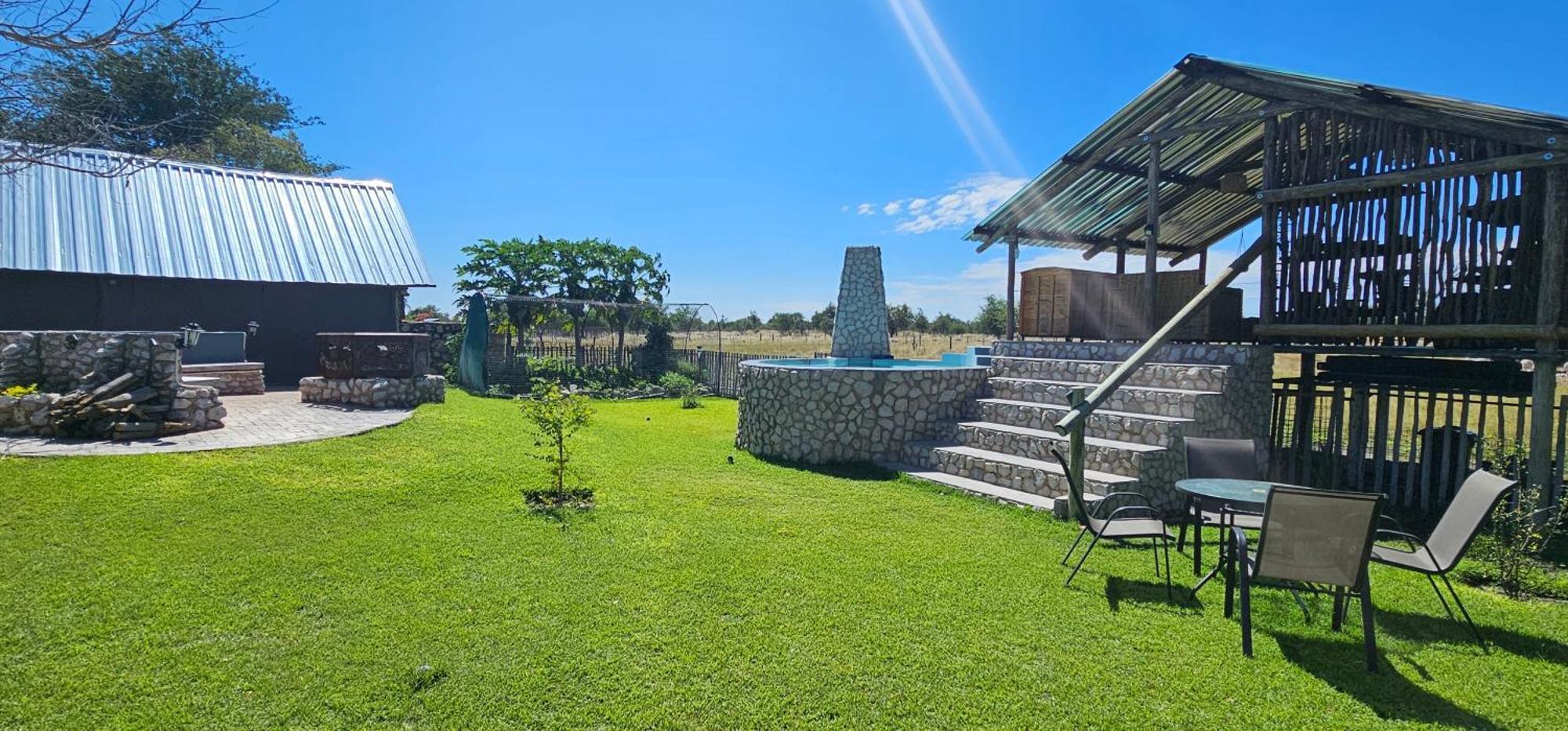 Tamboti Farm Accommodation ツメブ エクステリア 写真